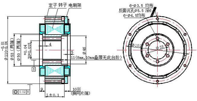 西瑪電機的內部結構